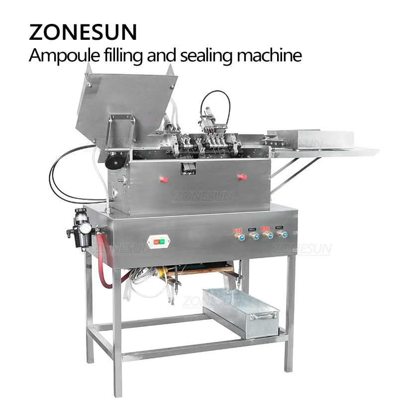 ZONESUN ZS-FSAB2 Ampoule Bottle Liquid Filling & Sealing Machine