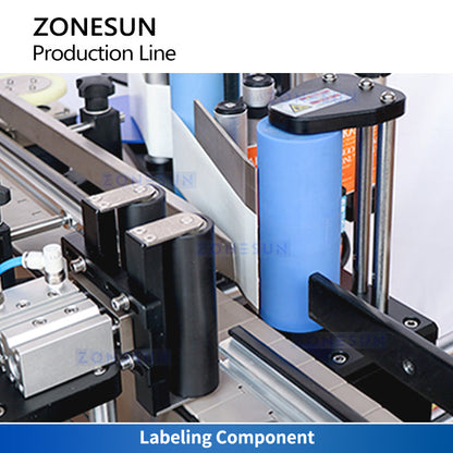 ZONESUN ZS-FALU3 Automatic Jam and Sauce Filling Capping Labeling Line