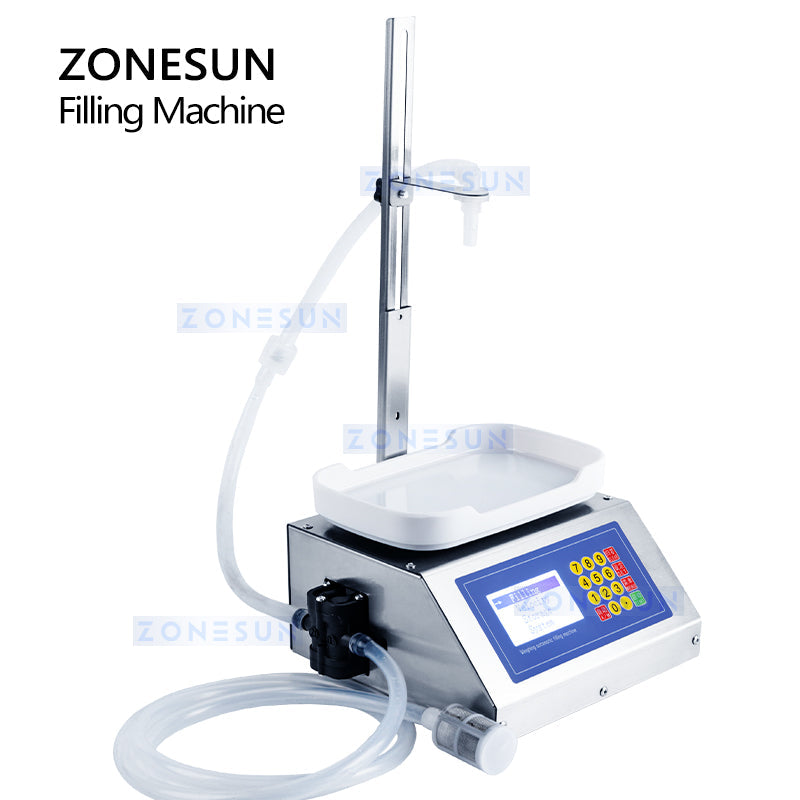 ZONESUN ZS-M1080S Semi-Automatic Liquid Weighing Filling Machine