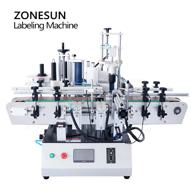 ZONESUN ZS-TB550 Auto Labeling Machine for Round & Hexagonal Bottles
