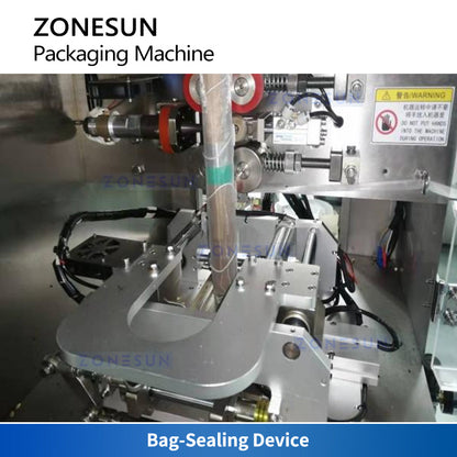ZONESUN ZS-SJB90 Automatic VFFS Pyramid Tea Bag Packaging Machine
