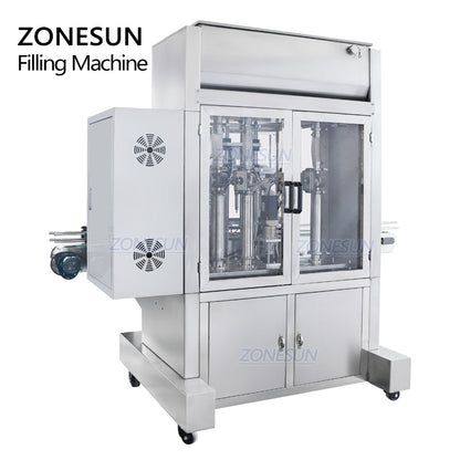 ZONESUN ZS-SV4G Automatic Servo Paste Filling Machine with 4 Nozzles