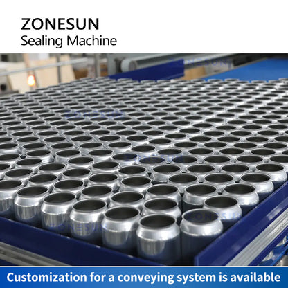 ZONESUN ZS-CFS18-4 Auto Liquid Can Isobaric Filling Sealing Machine
