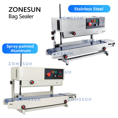 ZONESUN ZS-FR900S Upright Automatic Bag Sealing Machine