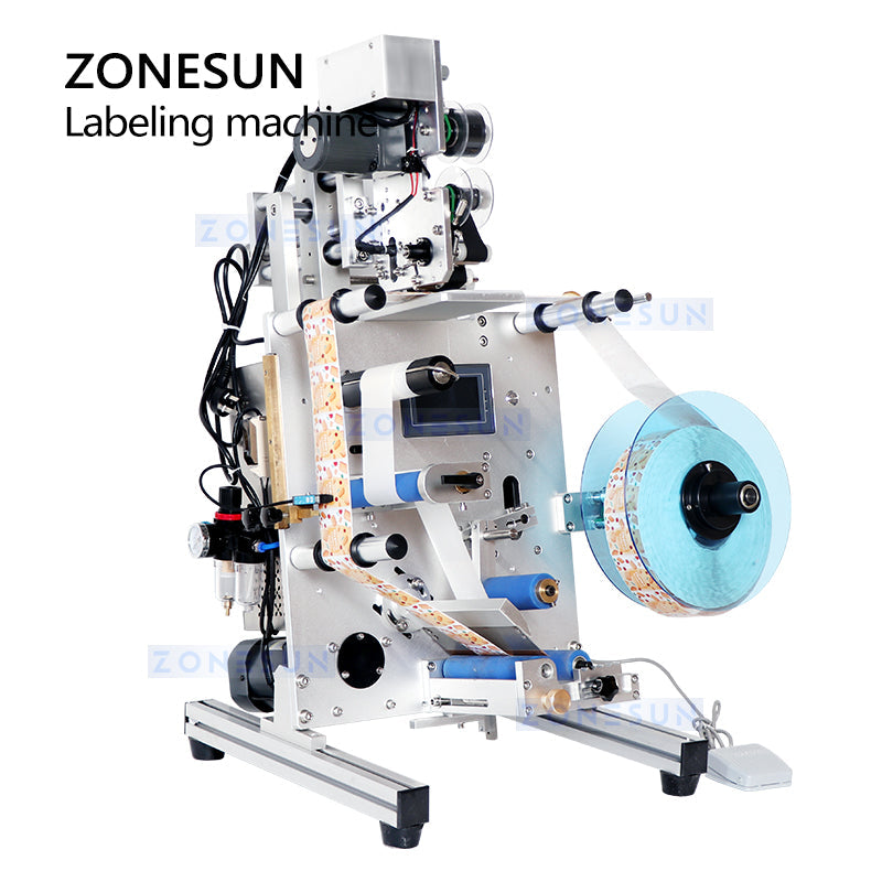 ZONESUN ZS‑TB130 Single/Double Side Automatic Round Bottle Labeler