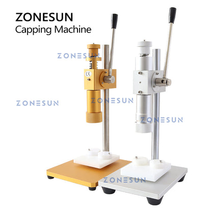 ZONESUN ZS‑TYG2 Dual‑use Manual Perfume Bottle Crimper & Sealer