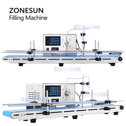 ZONESUN ZS-MPYT250C Automatic Single Nozzle Magnetic Pump Liquid Filler
