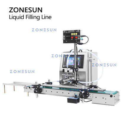 ZONESUN ZS-DTCP1 Automatic Single Nozzle Ceramic Pump Filling Machine