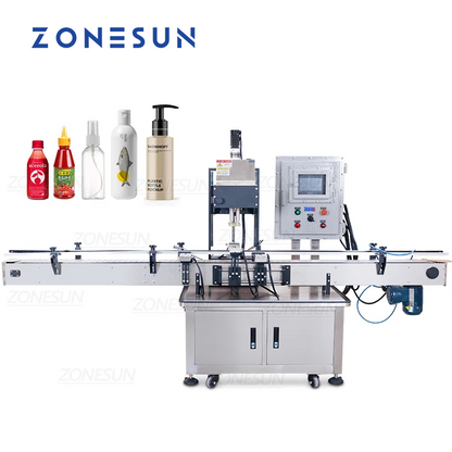 ZONESUN ZS-VTCM1 Pneumatic Explosion-Proof Automatic Capping Machine