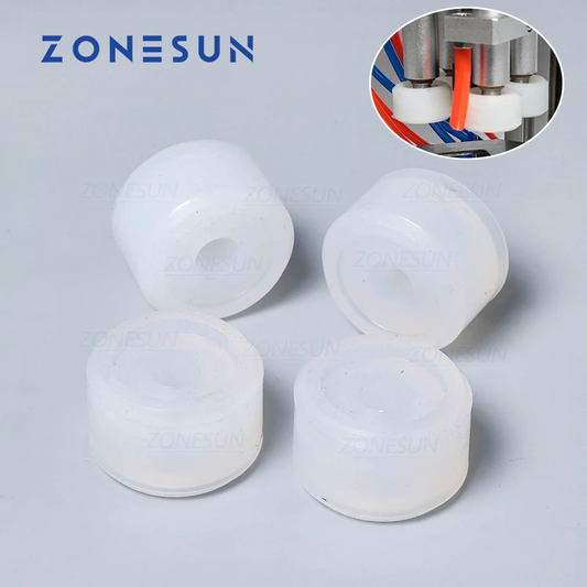 ZONESUN Rubber Friction Wheel Capping Chuck Head for ZS‑XG6100