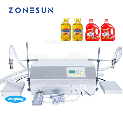 ZONESUN ZS-DP432W Diaphragm Pump Liquid Filling Weighing Machine