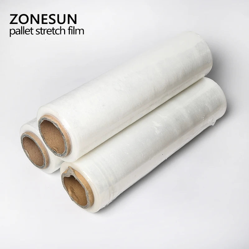 ZONESUN Hand Pallet Stretch Wrap Micron Plastic Shrink Film