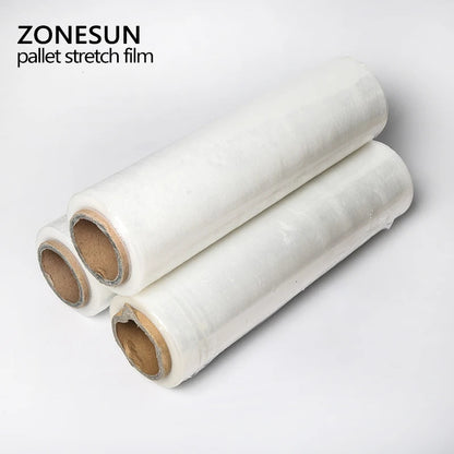 ZONESUN Hand Pallet Stretch Wrap Micron Plastic Shrink Film