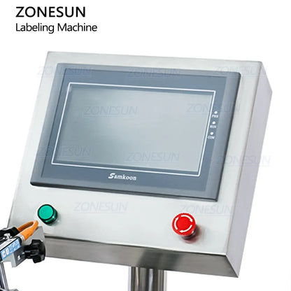 ZONESUN ZS-TB833S Automatic Double-Sided Corner Labeling Machine