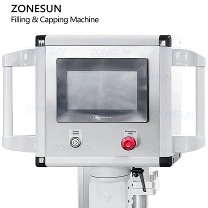 ZONESUN ZS-AFC23 Auto Liquid Paste Cosmetic Filling Capping Machine