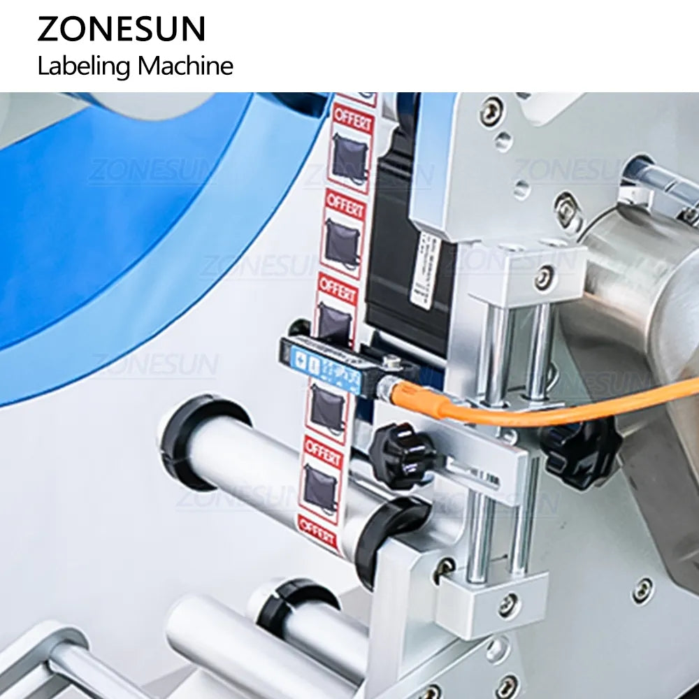 ZONESUN ZS-TB833S Automatic Double-Sided Corner Labeling Machine