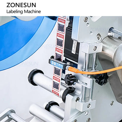 ZONESUN ZS-TB833S Automatic Double-Sided Corner Labeling Machine