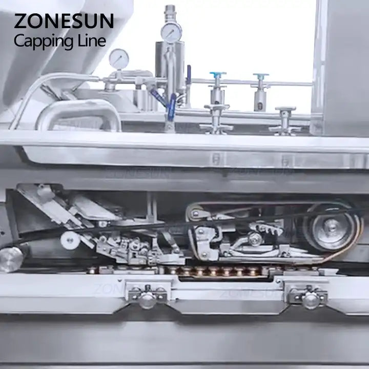 ZONESUN ZS-XG01 Automatic Steam Vacuum Capping Machine