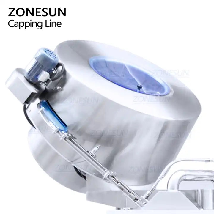 ZONESUN ZS-XG01 Automatic Steam Vacuum Capping Machine