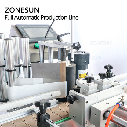 ZONESUN ZS-FAL180R Auto 6-Head Liquid Filling Capping Labeling Line