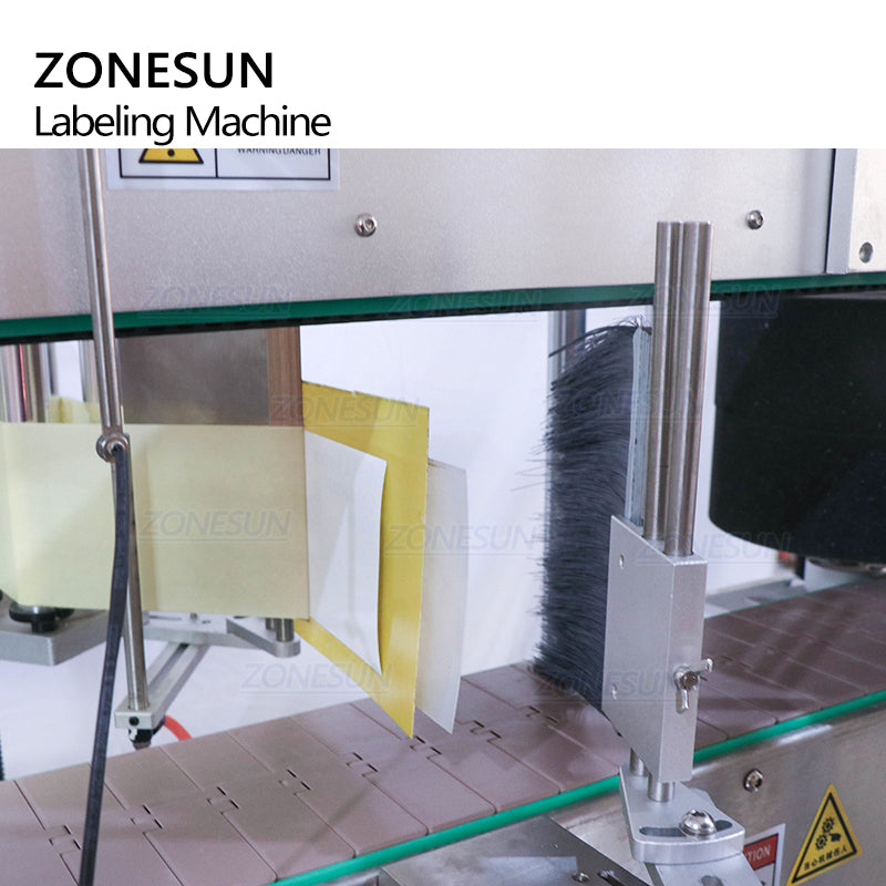 ZONESUN ZS-TB600T Auto-Three Side Labeling Machine for Square Bottles