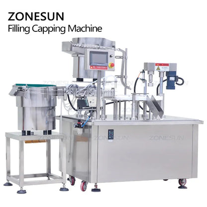 ZONESUN ZS-AFC10 Automatic Test Tube Filling Capping Machine
