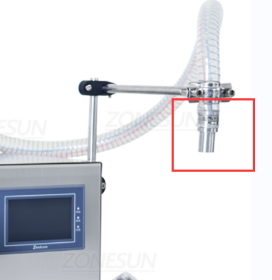 ZONESUN ZS‑G25A Semi‑auto High Flow Magnetic Pump Corrosive Filler