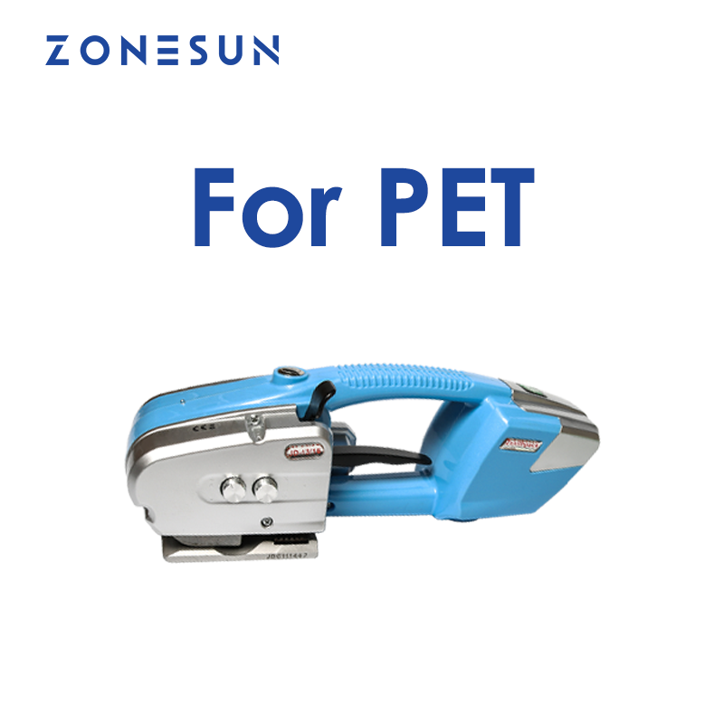 ZONESUN JD16 Automatic Battery‑Powered 13–16 mm Plastic Strapping Tool