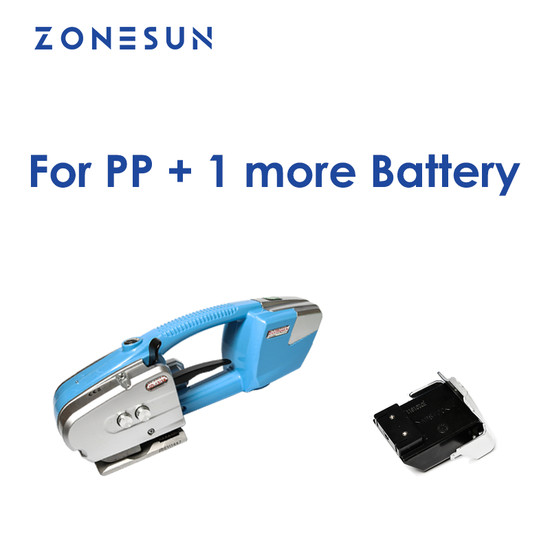 ZONESUN JD16 Automatic Battery‑Powered 13–16 mm Plastic Strapping Tool