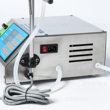 ZONESUN ZS‑YTGP1 Semi‑automatic Gear Pump Liquid Filling Machine