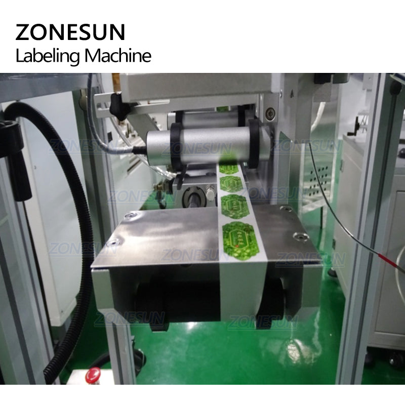 ZONESUN XL‑T853 Automatic Flat Surface Labeler with Date Coder
