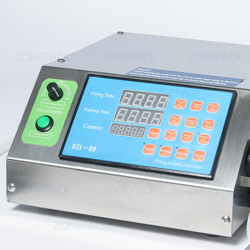 ZONESUN ZS‑YTGP1 Semi‑automatic Gear Pump Liquid Filling Machine