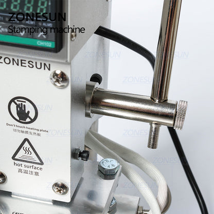 ZONESUN ZS‑100B Dual‑Use Hot Foil & Embossing Stamping Machine