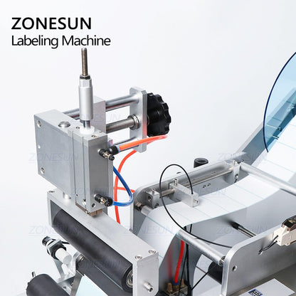 ZONESUN TB‑80 Semi‑automatic Round Bottle Labeling Machine
