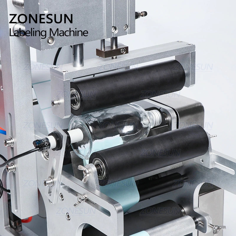 ZONESUN TB‑80 Semi‑automatic Round Bottle Labeling Machine