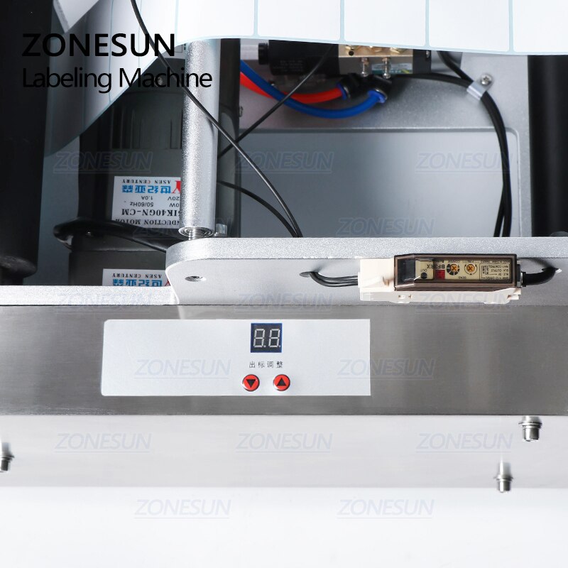 ZONESUN TB‑80 Semi‑automatic Round Bottle Labeling Machine