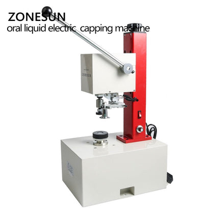 ZONESUN KFJ‑1035 Electric Manual Capping Machine for 10–35 mm Vials