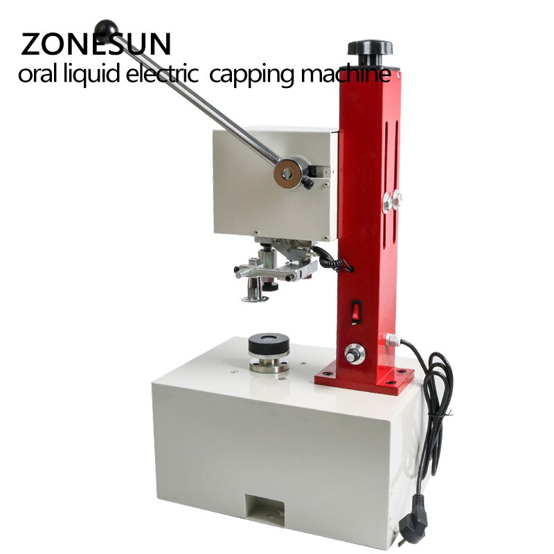 ZONESUN KFJ‑1035 Electric Manual Capping Machine for 10–35 mm Vials