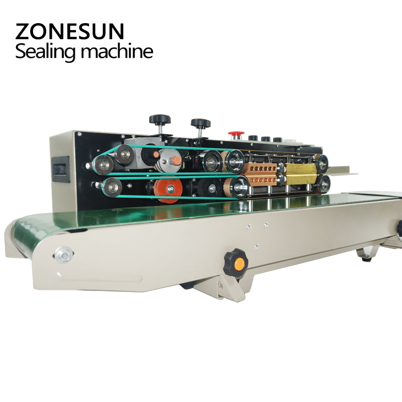ZONESUN FK‑1000 Continuous Band Sealer with Solid‑Ink Printer