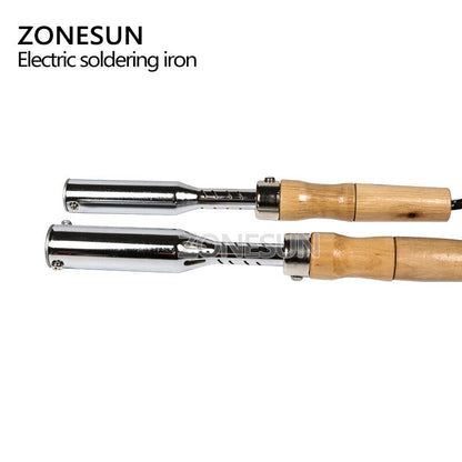 ZONESUN Hand‑held Soldering Iron Hot Foil Stamping Machine – Portable