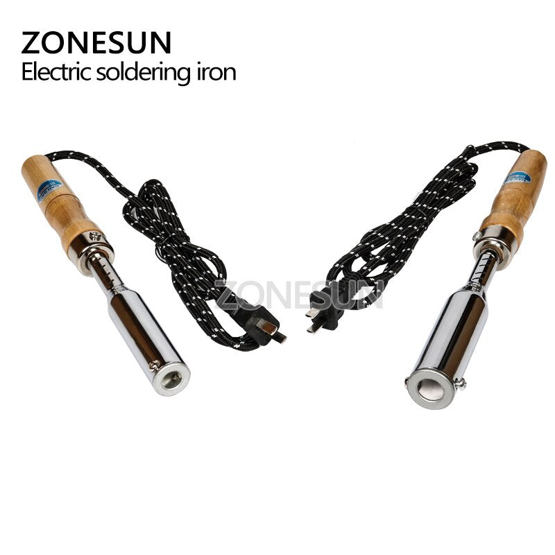 ZONESUN Hand‑held Soldering Iron Hot Foil Stamping Machine – Portable