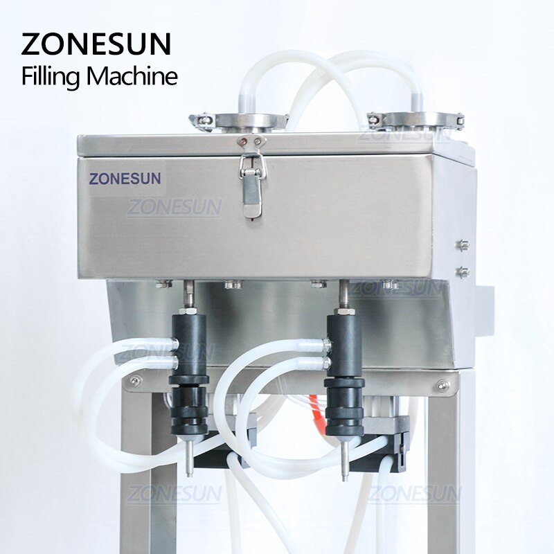 ZONESUN ZS‑G400 Pneumatic Vacuum Liquid Filling Machine for Perfume