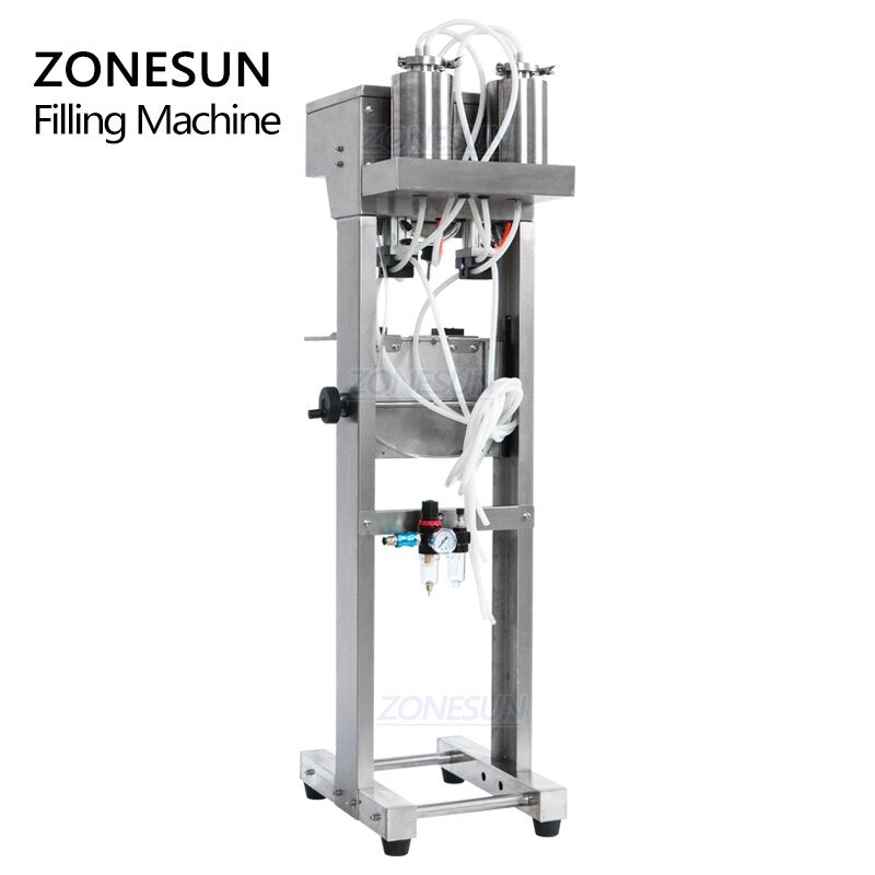 ZONESUN ZS‑G400 Pneumatic Vacuum Liquid Filling Machine for Perfume