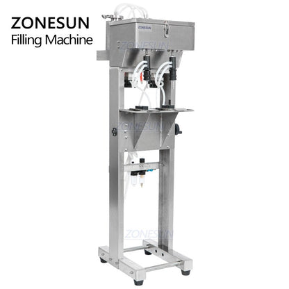 ZONESUN ZS‑G400 Pneumatic Vacuum Liquid Filling Machine for Perfume