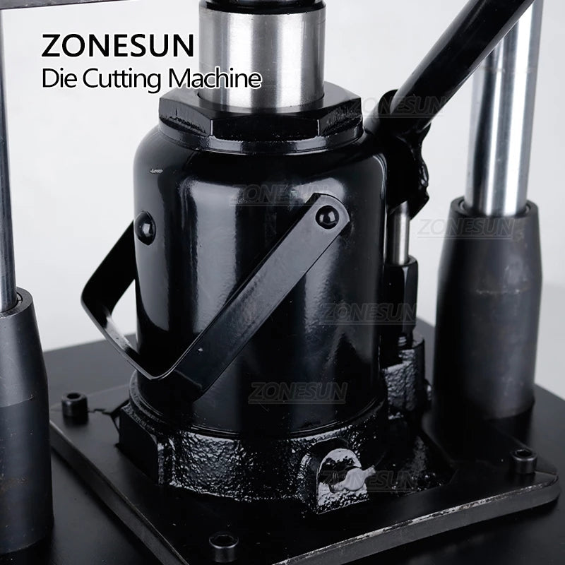 ZONESUN Pneumatic‑Assist Die Cutting Machine for Leather & Craft