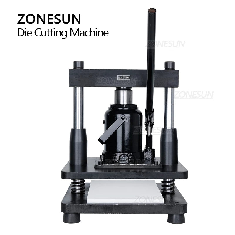 ZONESUN Pneumatic‑Assist Die Cutting Machine for Leather & Craft