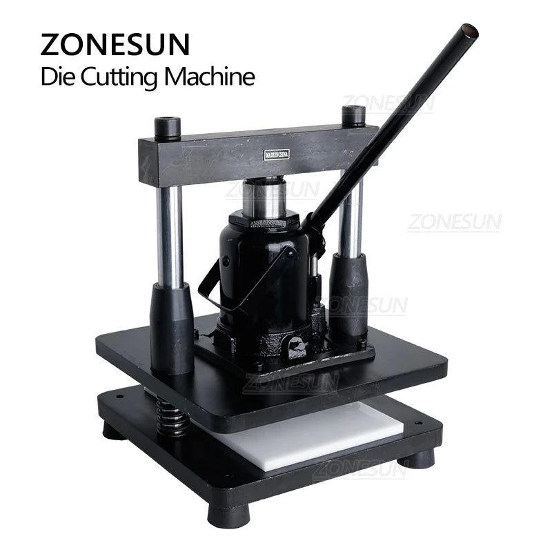 ZONESUN Pneumatic‑Assist Die Cutting Machine for Leather & Craft