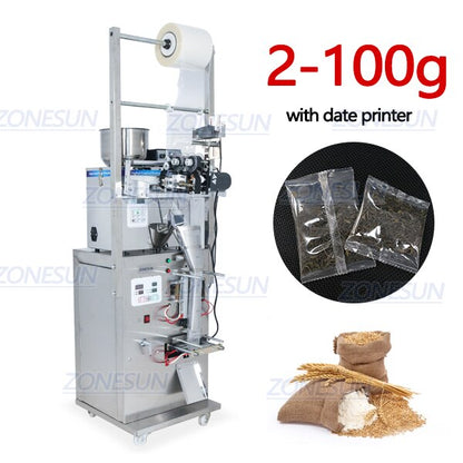 ZONESUN ZS-GZ5200 Powder Weighting Filling Sealing Machine