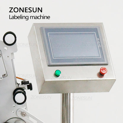 ZONESUN ZS‑TB831S Automatic Flat Surface Labeler with Date Coding