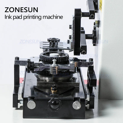ZONESUN Y70 Automatic Ink Pad Printer for Bottles, Cartons & Cans